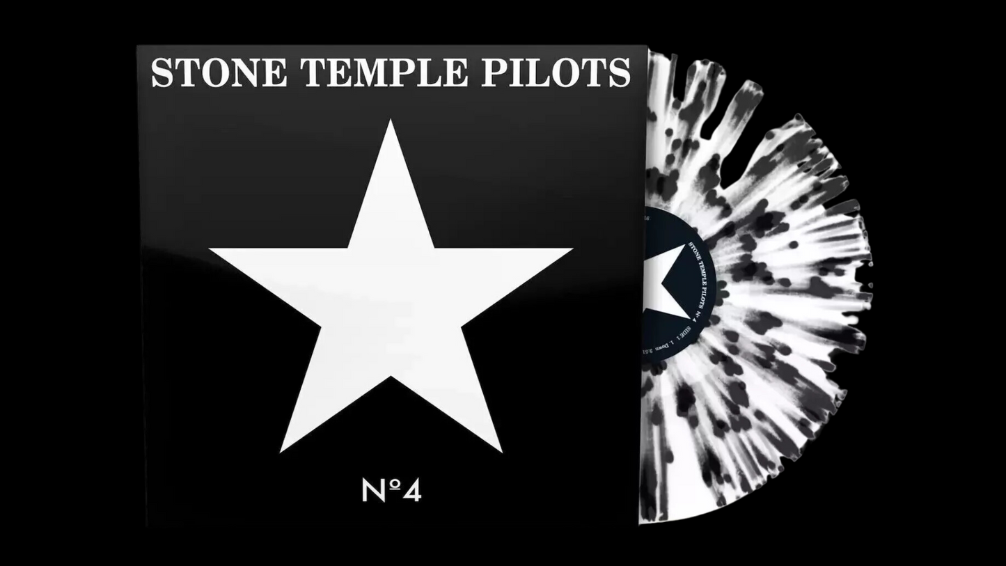 Stone Temple Pilots – Nº4 - Black/White Splatter