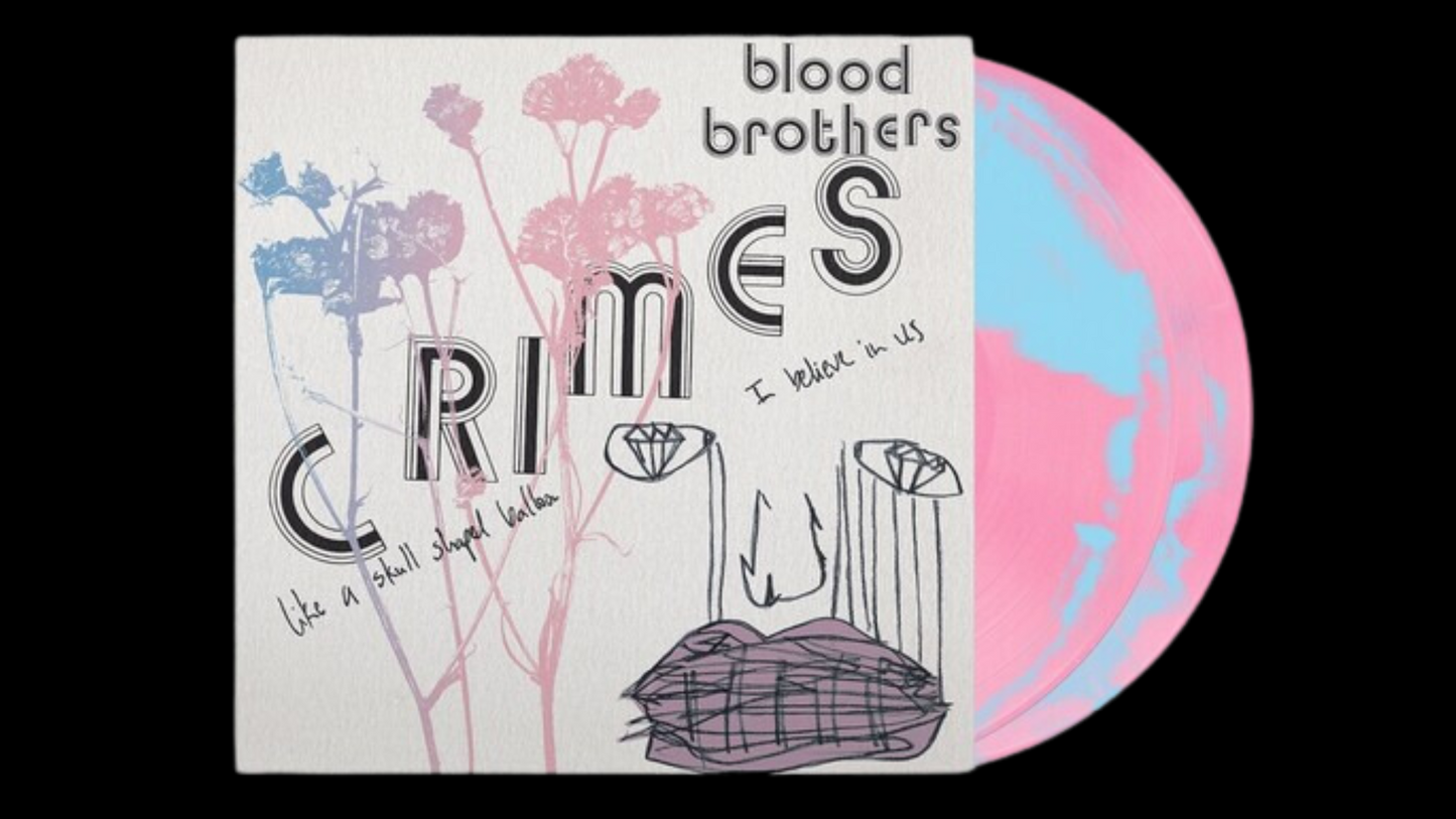 The Blood Brothers - Crimes (Collector's Edition) - Bubblegum Pink & Baby Blue