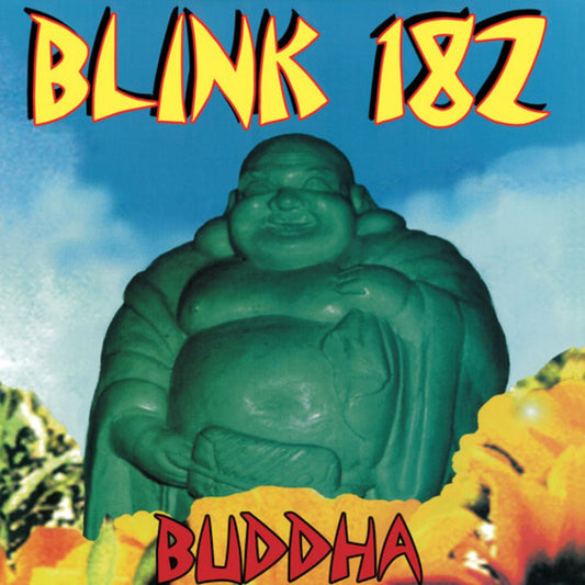 Blink 182 -  Buddha - Blue/ red Splatter