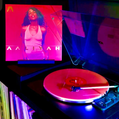 Aaliyah - Aaliyah - Red & Gold Galaxy - Used - BeatRelease