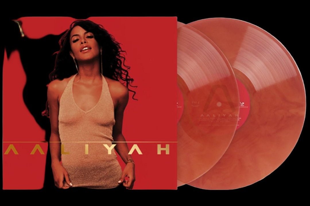 Aaliyah - Aaliyah - Red & Gold Galaxy - Used - BeatRelease