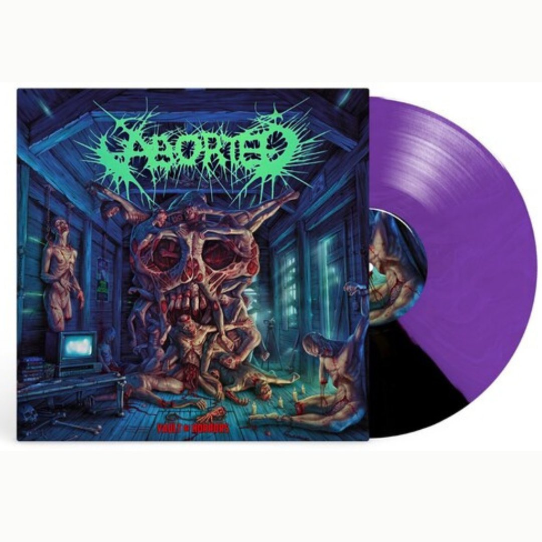 Aborted - Vault of Horrors - Purple Black Vinyl - BeatRelease