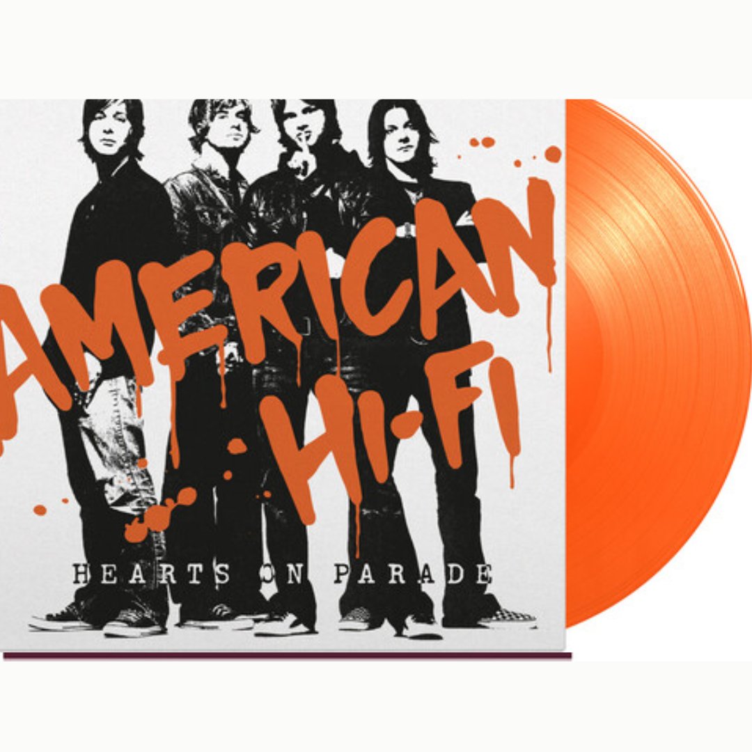 American Hi-Fi - Hearts On Parade - Orange Vinyl - BeatRelease