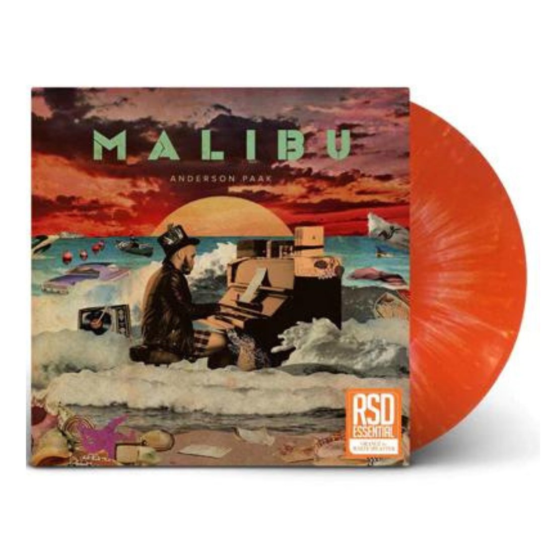 Anderson Paak - Malibu - Orange & White - BeatRelease