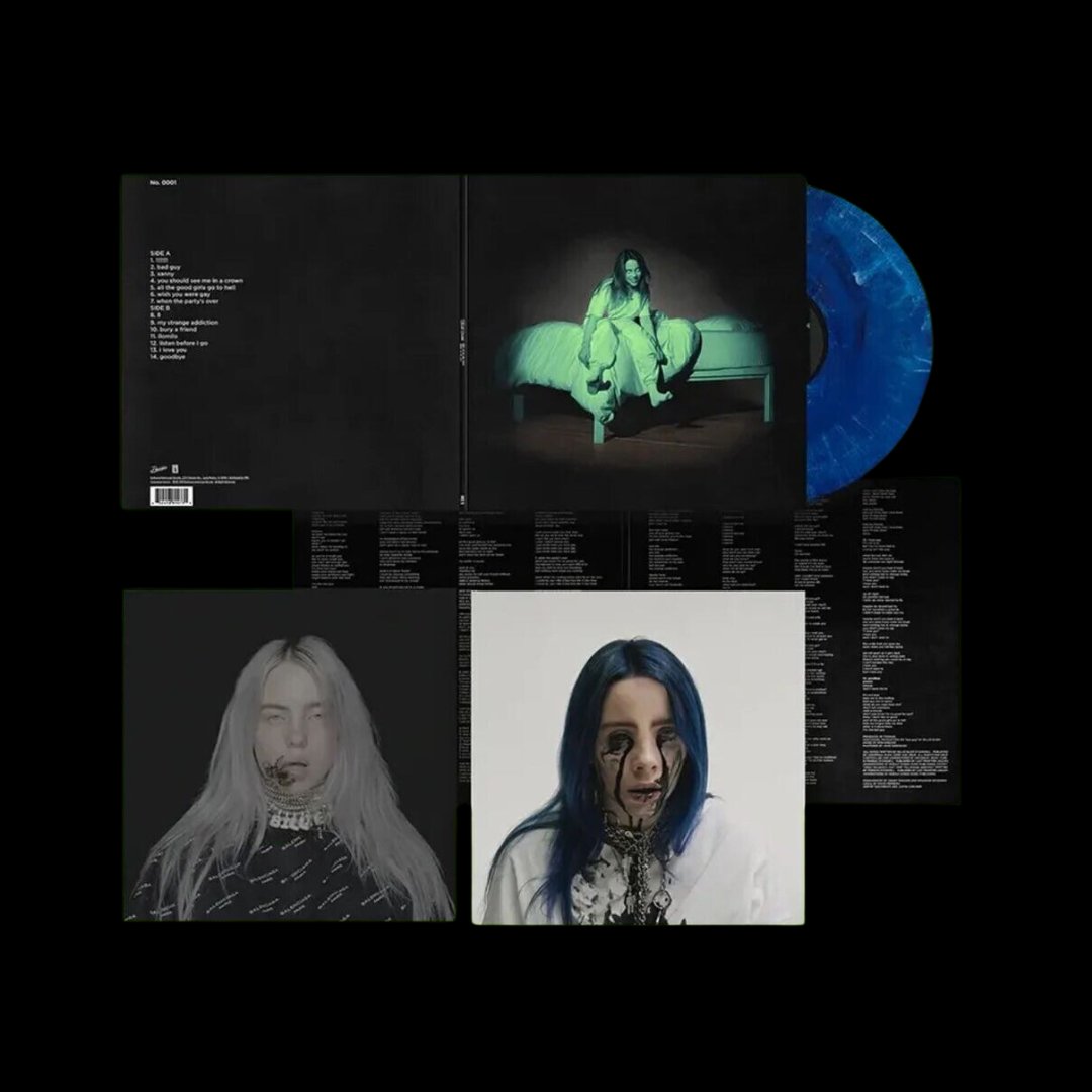 Billie Eilish – When We All Fall Asleep, Where Do We Go? - Blue - IVC Exclusive - BeatRelease