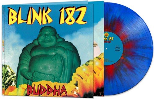 Blink 182 - Buddha - Blue / Red Splatter - BeatRelease