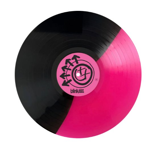 Blink 182 - One More Time - Black/Pink Split - BeatRelease