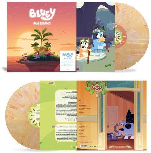 Bluey - Rug Island - Sunset Orange - BeatRelease