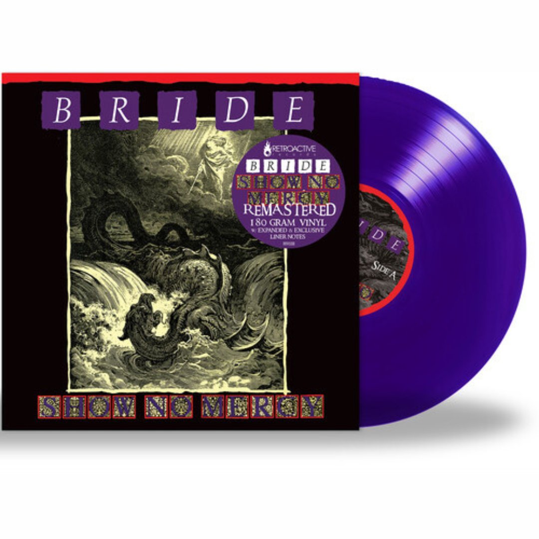 Bride - Show No Mercy - Purple Vinyl - BeatRelease