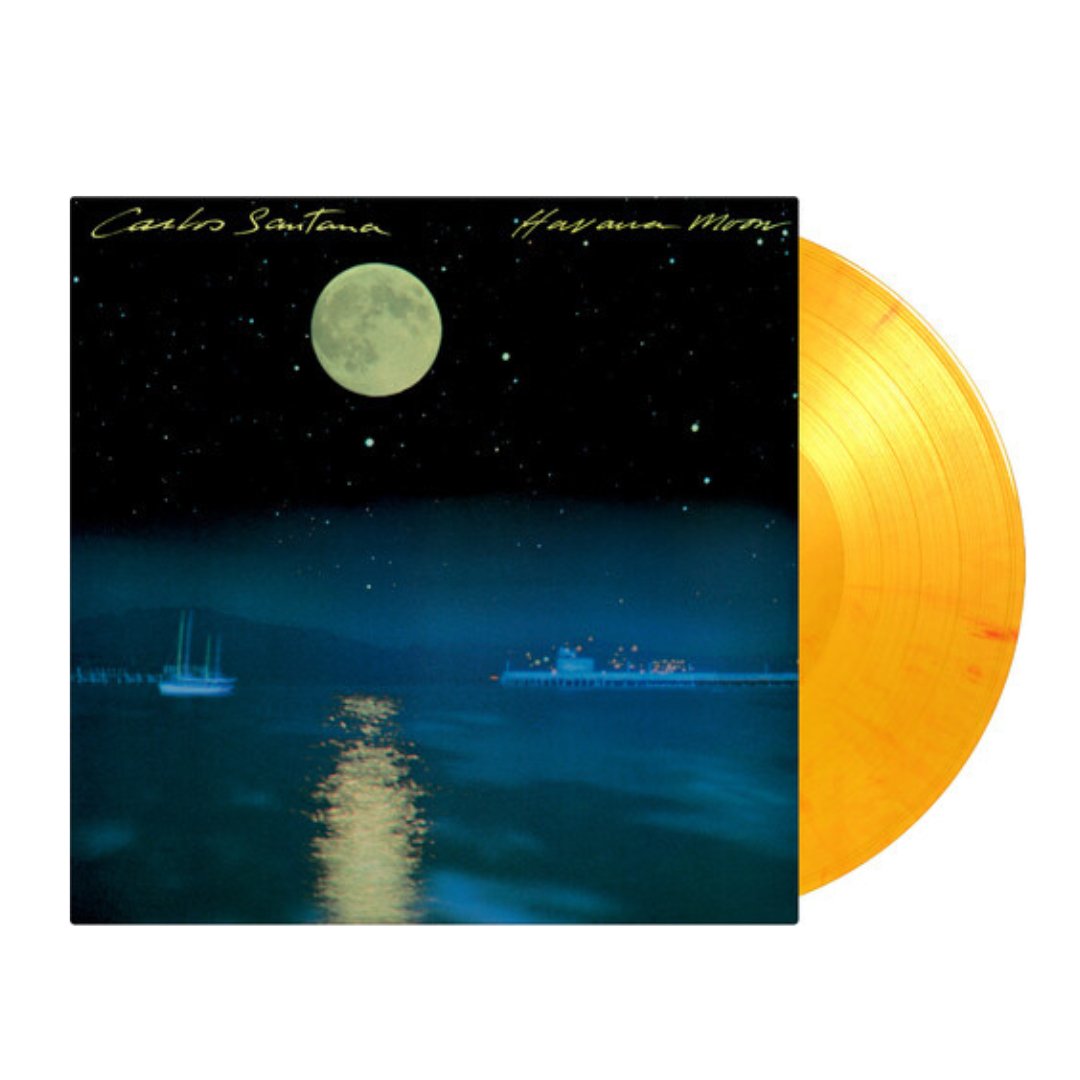 Carlos Santana- Havana Moon: 40th Anniversary - Yellow & Red - BeatRelease