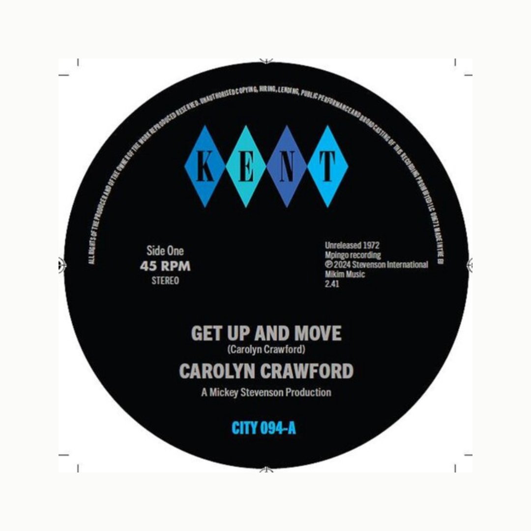 Carolyn Crawford - Get Up & Move / Sugar Boy - BeatRelease