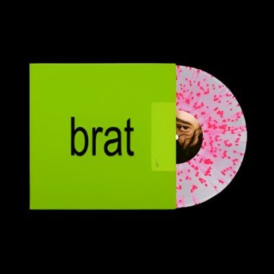 Charli XCX – Brat - Clear w/ Pink Splatter - BeatRelease