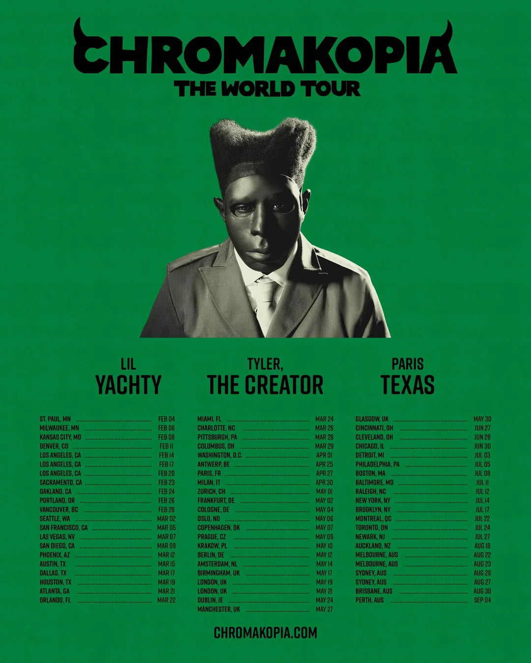 Tyler, The Creator - Chromakopia Tour - Pechanga Arena - 3/10/24