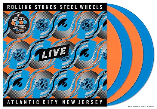 Copy of Steel Wheels Live: Atlantic City New Jersey (4LP Black 180gm Vinyl) - BeatRelease