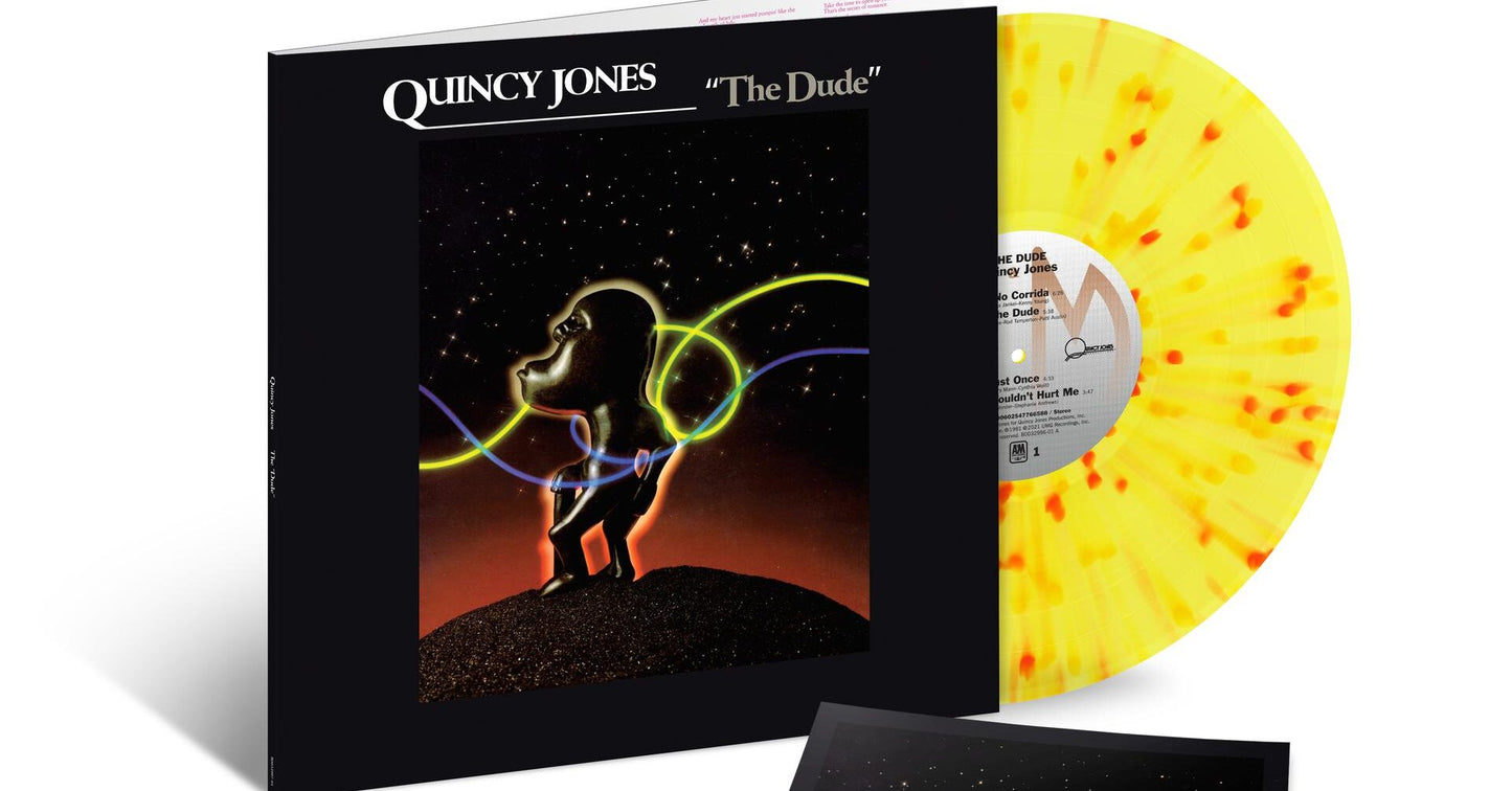 Quincy Jones – The Dude - Yellow/Red Splatter