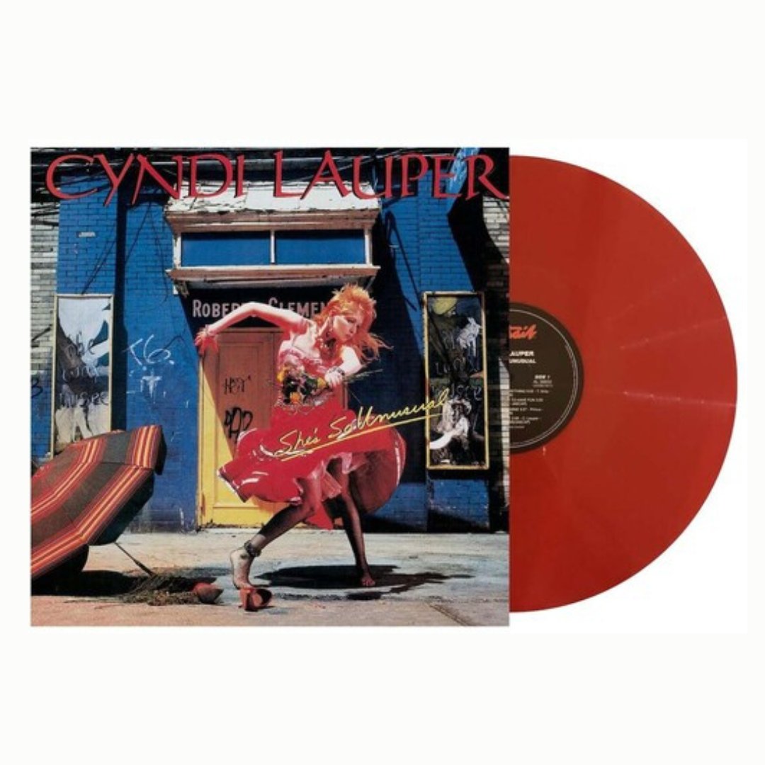 Cyndi Lauper - She's So Unusual - Red - BeatRelease