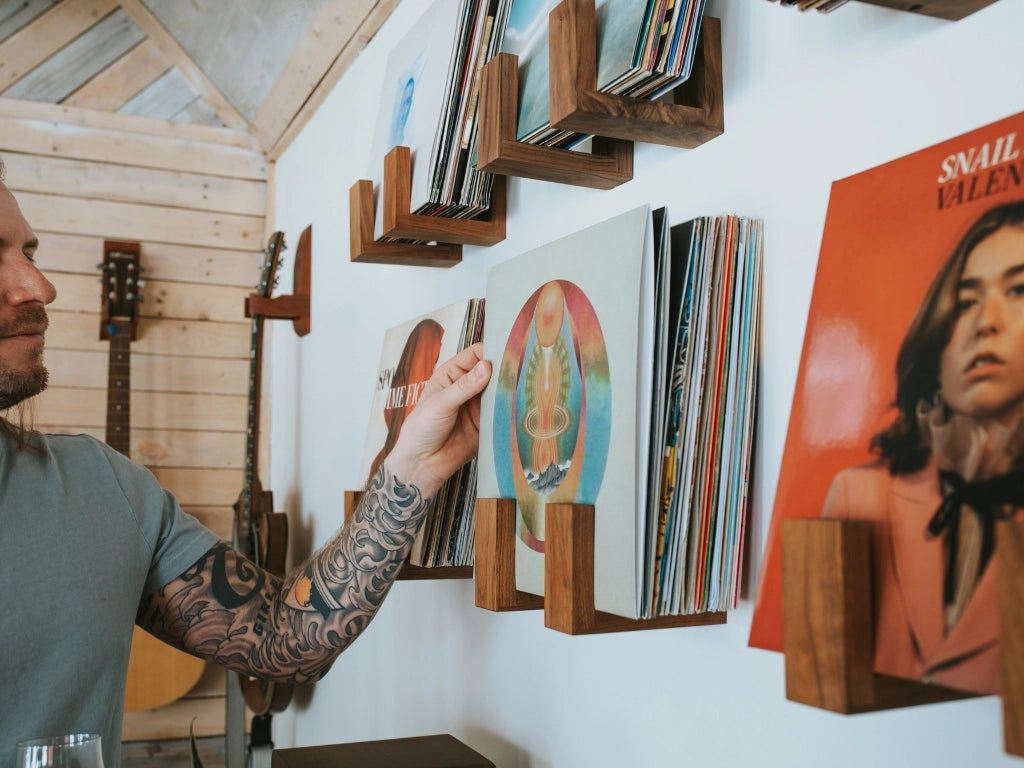 Deep Cut Flip Record Display Shelf - BeatRelease