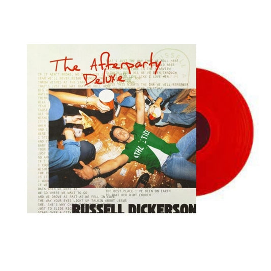 DICKERSON,RUSSELL - The Afterparty (Clear Vinyl, Red, Gatefold LP Jacket) - BeatRelease