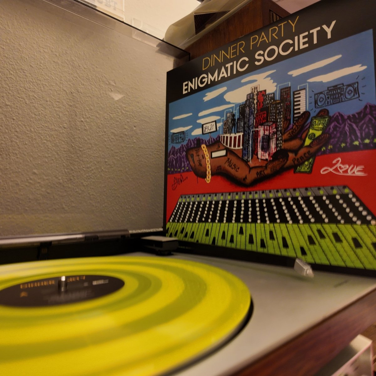 Dinner Party - Enigmatic Society - Yellow - BeatRelease