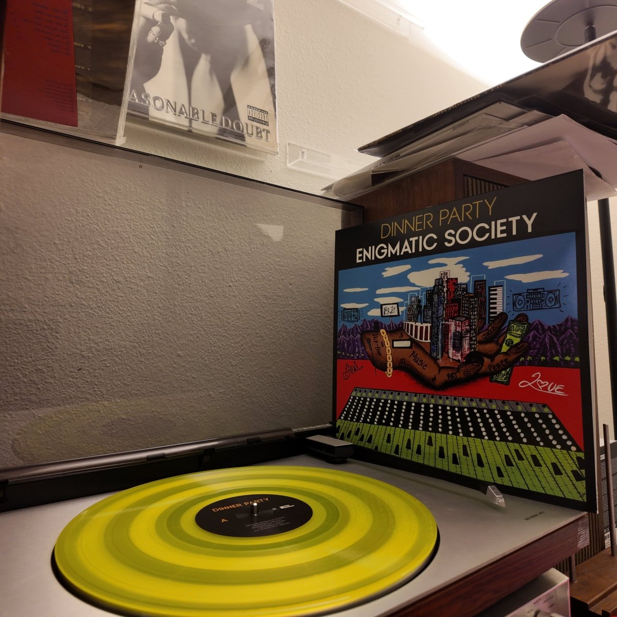 Dinner Party - Enigmatic Society - Yellow - BeatRelease