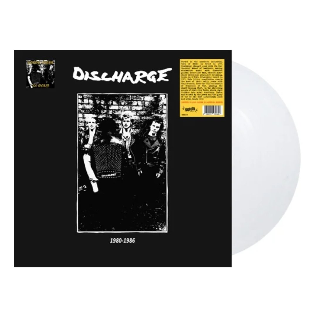 Discharge - 1980 - 1986 - White - BeatRelease