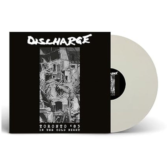 Discharge - In The Cold Night - Toronto 1983 - White - BeatRelease