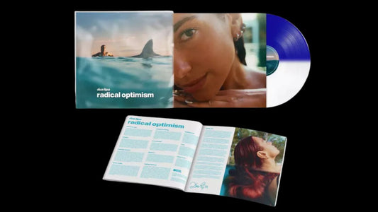 Dua Lipa – Radical Optimism - Vinyl Split Blue/White - Autographed/Signed Insert - BeatRelease