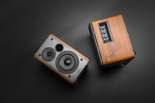 Edifier R1280DB Bluetooth Wireless 2.0 Book Shelf Speakers - 42 Watts Wood Grain - BeatRelease