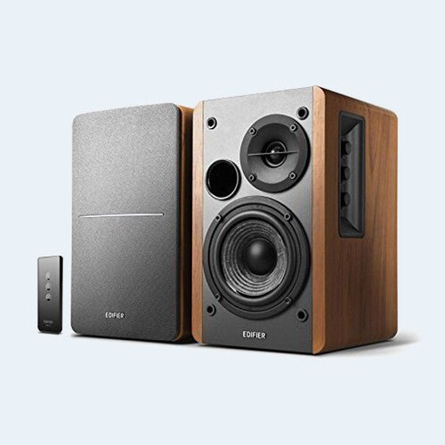 Edifier R1280T Powered Bookshelf Speakers - 42 Watts (Wood Finish) - BeatRelease