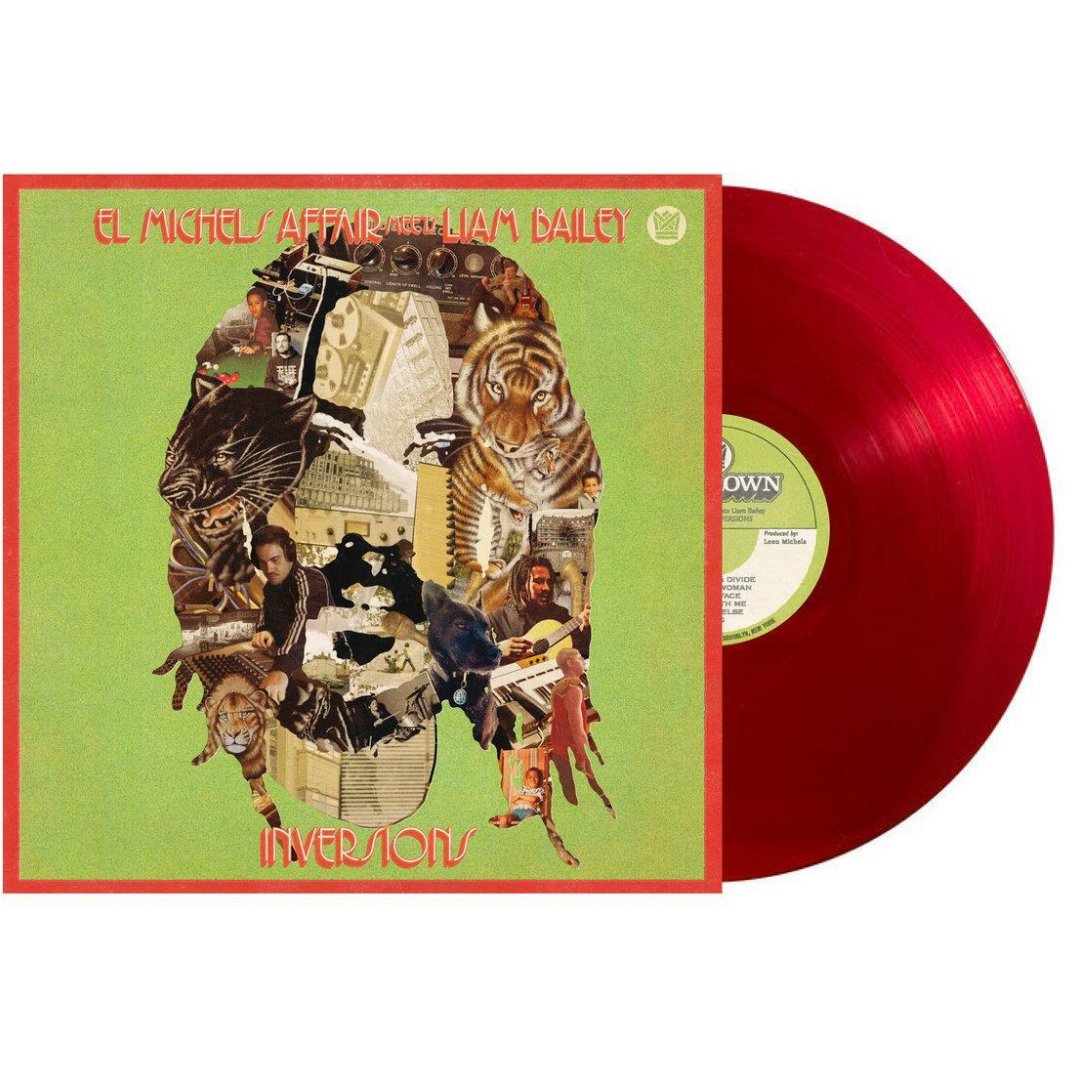 El Michels Affair Meets Liam Bailey - Ekundayo Inversions - Clear Red Vinyl - BeatRelease