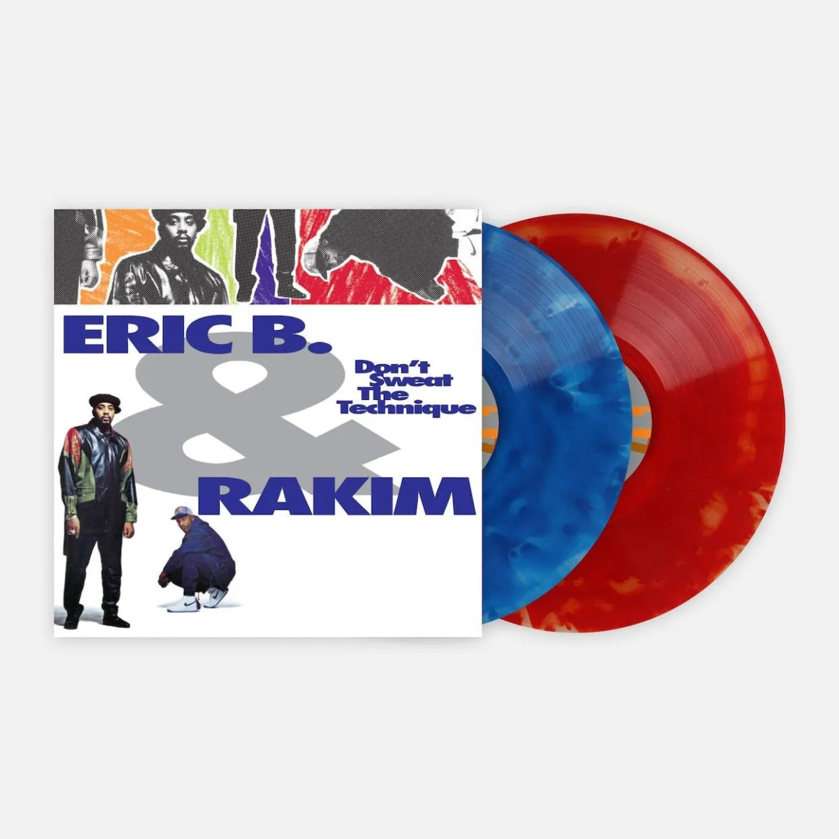 Eric B. & Rakim – Don't Sweat The Technique - Blue/Red - BeatRelease