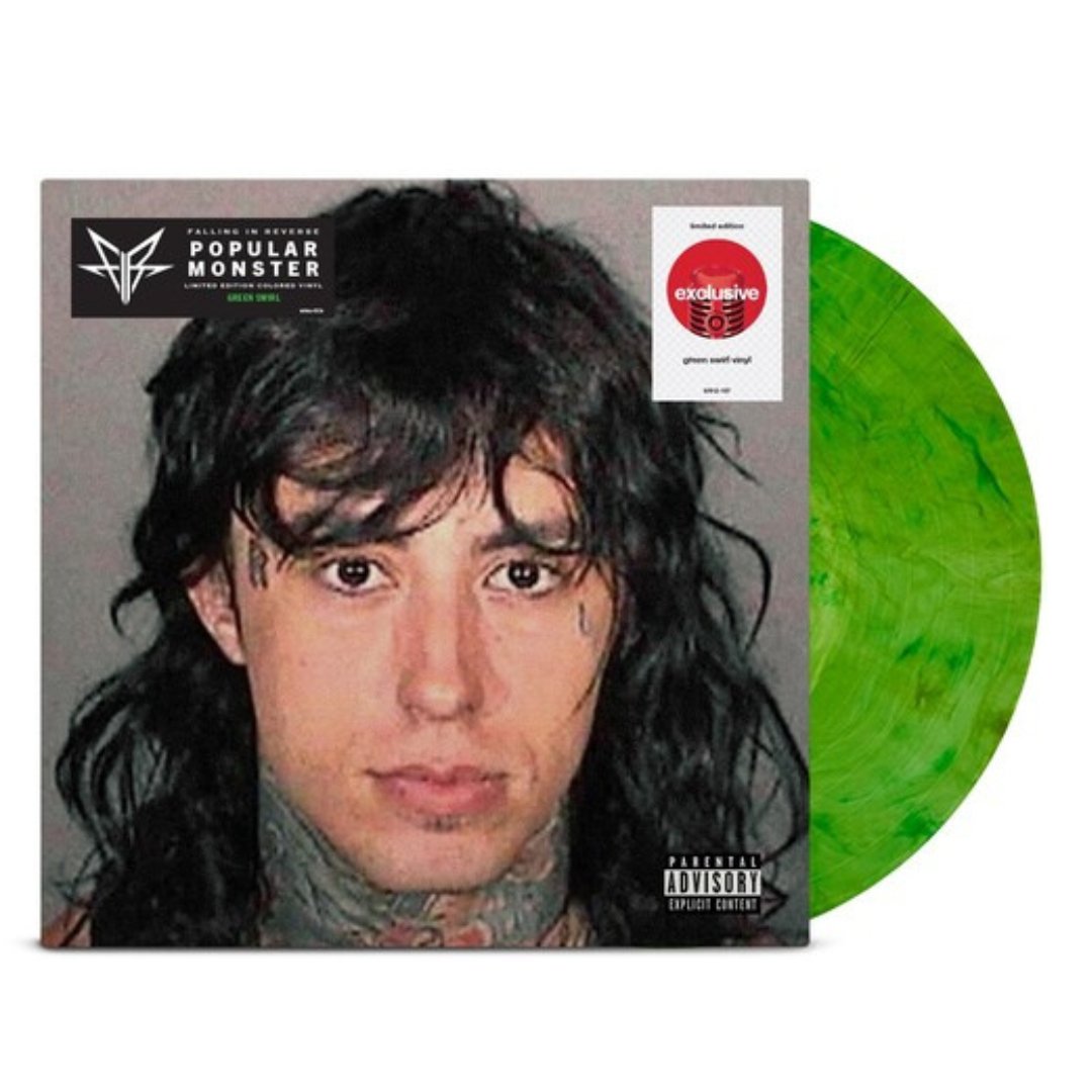 Falling in Reverse - Popular Monster (Green Swirl) (Target Exclusive) - Green - BeatRelease