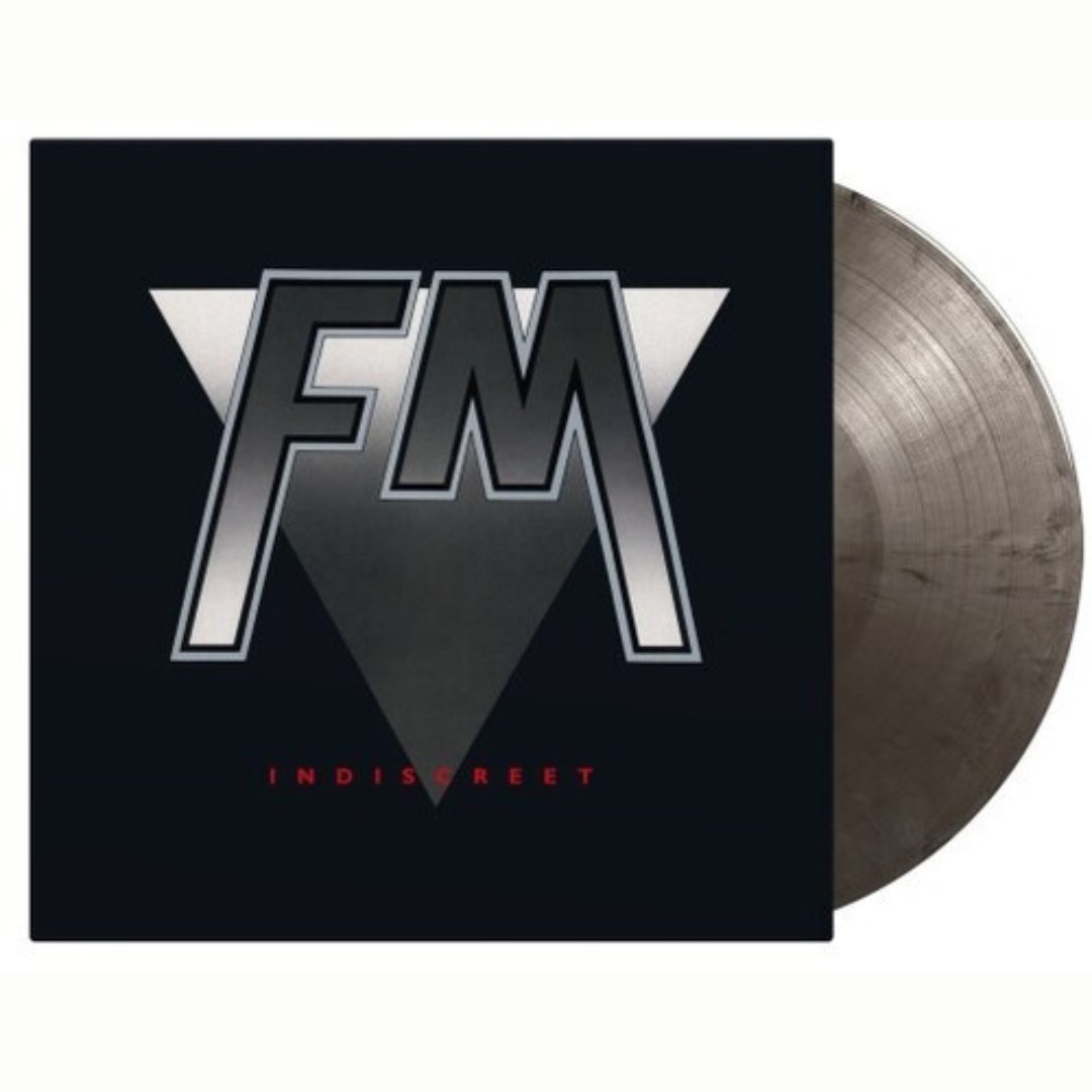 FM - Indiscreet - Limited 180-Gram Silver & Black Marble Colored Vinyl - BeatRelease