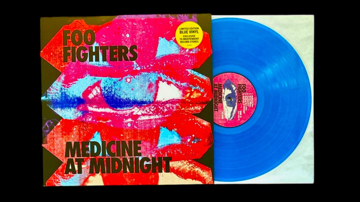 Foo Fighters - Medicine at Midnight - Blue - Used - BeatRelease