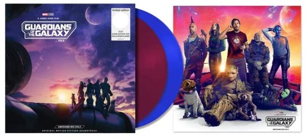 Guardians Of The Galaxy Awesome Mix Vol 3 - Limited Edition - Purple & Blue - BeatRelease