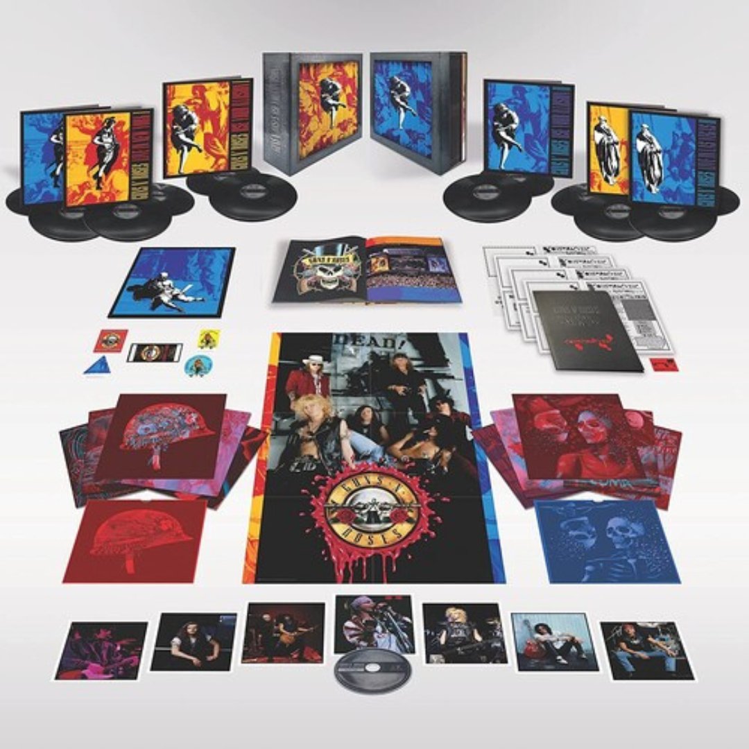 Guns N Roses - Use Your Illusion - Super Deluxe 12 LP/ Blu-ray - BeatRelease