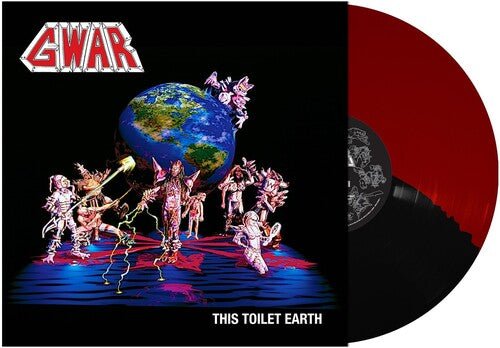 GWAR - The Toilet Earth - Red & Black Split - BeatRelease