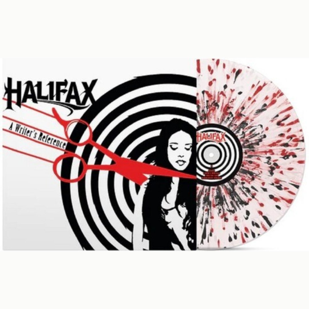 Halifax - A Writer's Reference - Clear with Red & Black Splatter Vinyl - BeatRelease