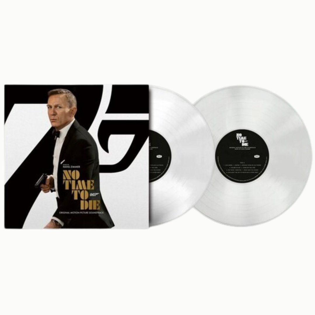 Hans Zimmer - No Time to Die - White - BeatRelease