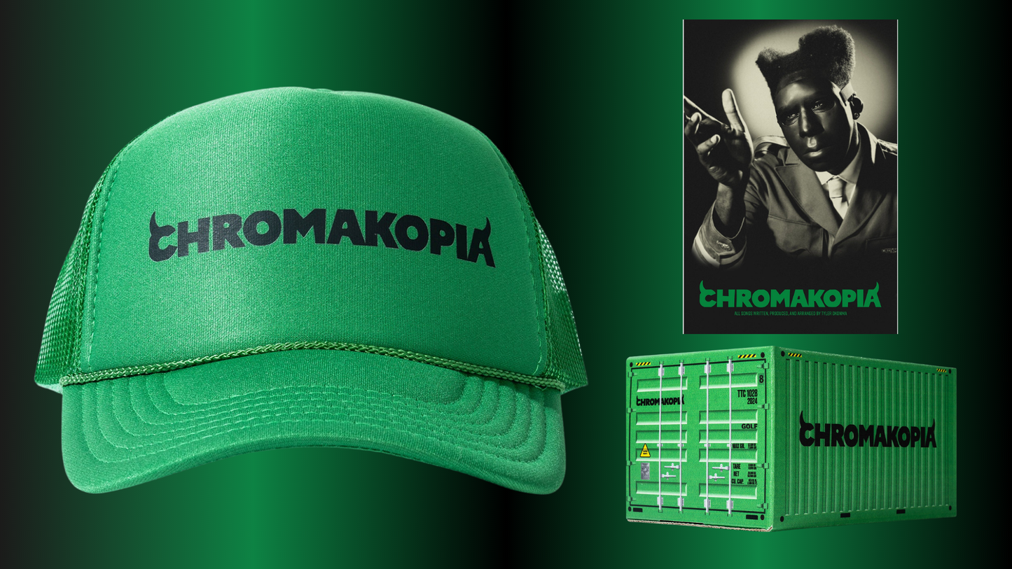 Tyler, The Creator - Chromakopia Box W/ Poster + Green Hat (No CD)