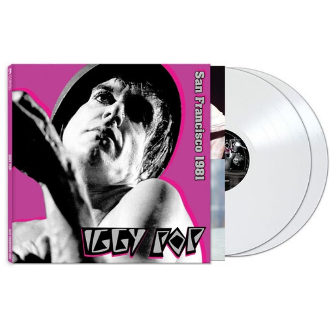 Iggy Pop - San Francisco 1981 - White - BeatRelease