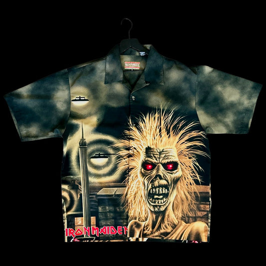 Iron Maiden - Buton Up - Early 00s - XL - BeatRelease