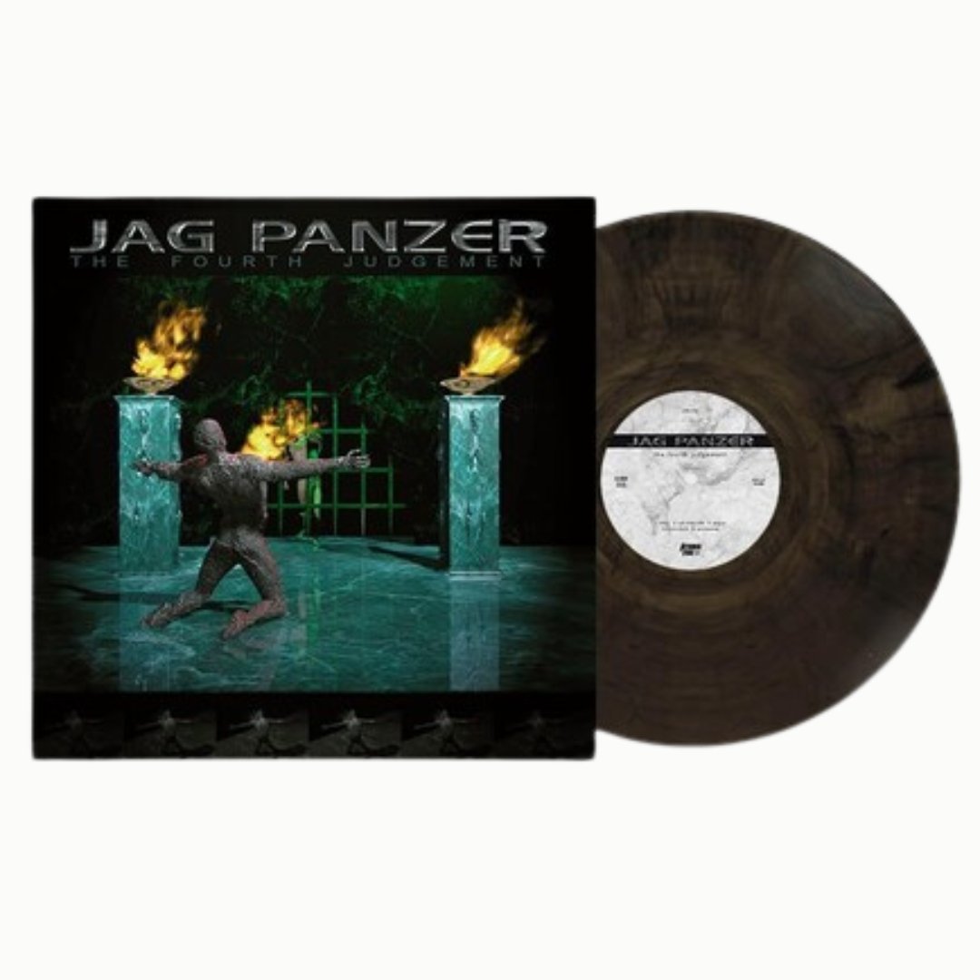 Jag Panzer - Fourth Judgement - Clear & Black Marble Colored - BeatRelease