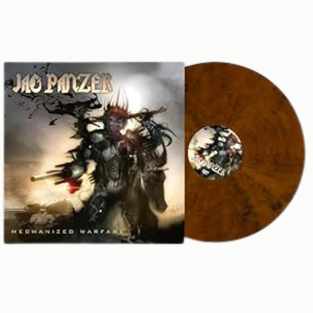 Jag Panzer - Mechanized Warfare - Orange & Black Marble Colored - BeatRelease