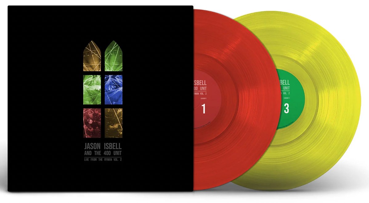 Jason and the 400 Unit Isbell - Live From The Ryman 2 - Yellow / Red - BeatRelease