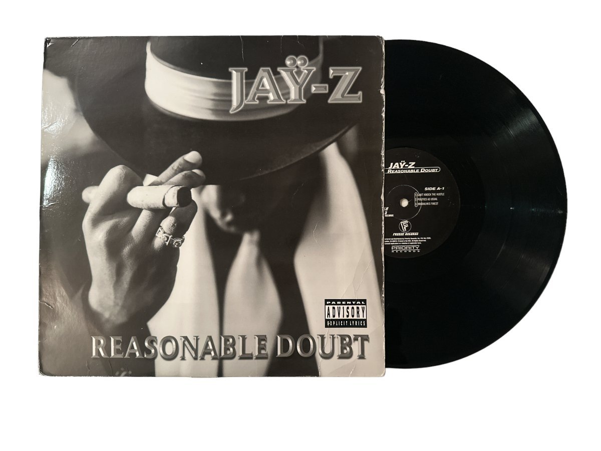 Jay Z - Reasonable Doubt - 1996 / Original Pressing - Used (NO COVER) - BeatRelease