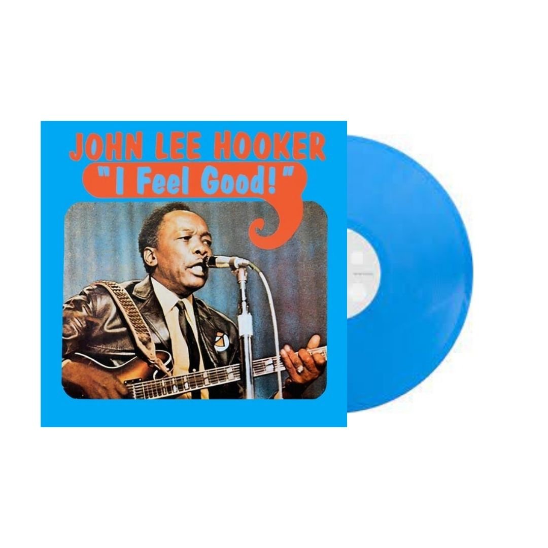 John Lee Hooker - I Feel Good - Blue Vinyl - BeatRelease