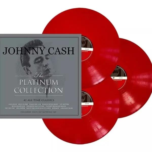 Johnny Cash - The Platinum Collection Deluxe Version - Red - BeatRelease