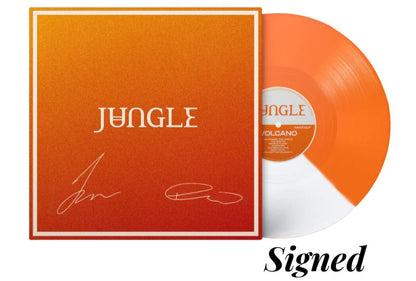 Jungle - Volcano - Orange / White (Autographed) - BeatRelease