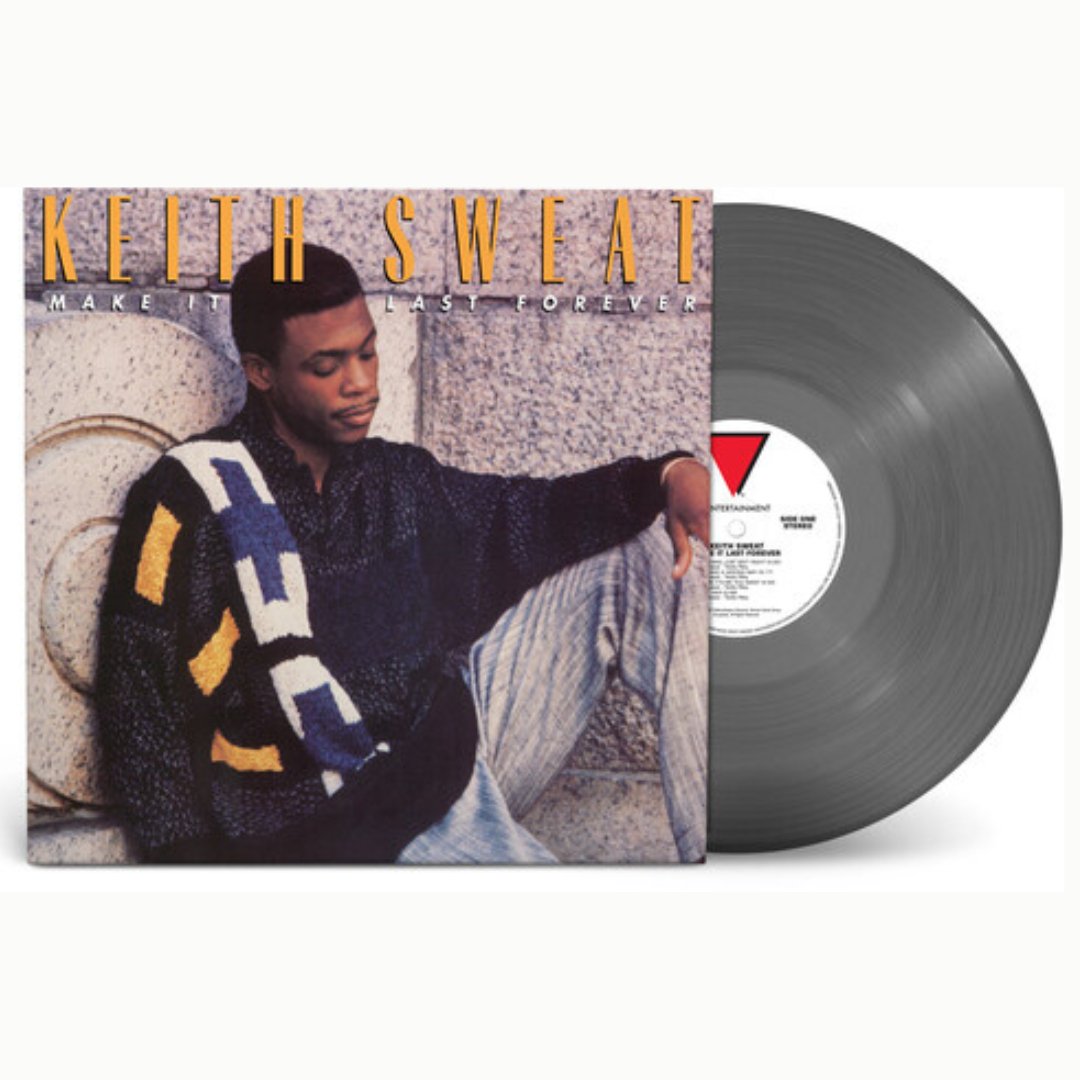 Keith Sweat - Make It Last Forever - Black Ice Vinyl - BeatRelease